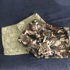 American Rag and Dollhouse short shorts. Size 1.